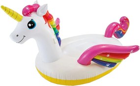 Isola Intex materassino gonfiabile unicorno bianco 287 x 193 x 165 cm