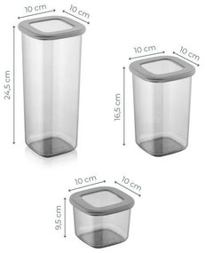 Set di contenitori alimentari 6 pz - Hermia