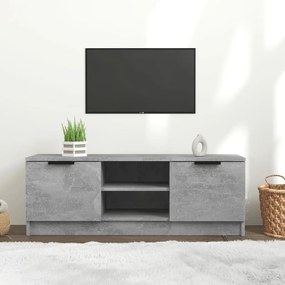 Mobile Porta Tv Grigio Cemento 102x35x36,5 Cm Legno Multistrato /