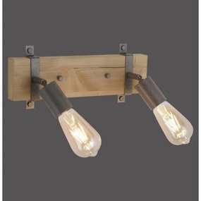 Leuchten Direkt 13472-79 - Luce Spot da parete SLAT 2xE27/40W/230V