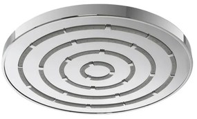 Soffione doccia Ø 20 cm in finitura cromo anticalcare Hidra
