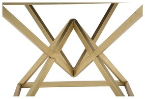 Sedia in nero e oro Piramid - Mauro Ferretti