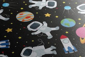 Quadro su tela – Avventura spaziale
