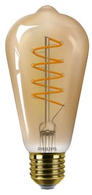 Philips - Lampadina LED 5,5W (250lm) Oro ST64 Dimmerabile E27