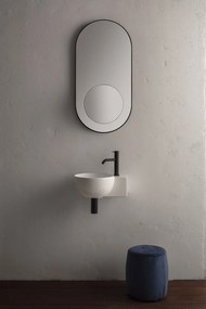 Ceramica Globo T-Edge Lavabo 40x32 Sospeso O da Appoggio in ceramica bianco lucido