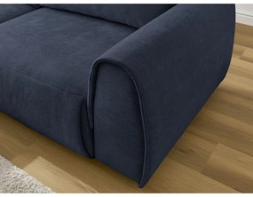 Divano angolare in blu scuro Aden – Bobochic Paris