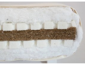 Materasso futon bianco morbido 140x200 cm Sandwich - Karup Design