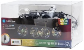 Aigostar - Catena luminosa decorativa per esterni LED RGBY 160 LED/3,6 W/230 V 10 m IP44