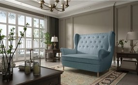 Divano blu 150 cm Aros – ELTAP