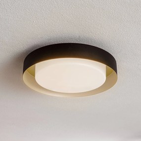 Arcchio Damaria plafoniera LED, nero-oro