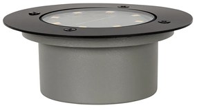 Set di 6 faretti da giardino neri con LED IP65 solari - Terry