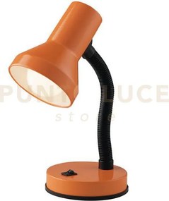 Ldt lampada da scrivania flessibile pulsante on-off arancione 1 luc...