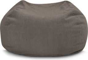 Puof a sacco grigio/marrone Voltaire – Bobochic Paris