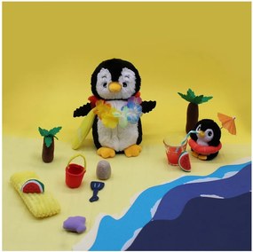 Set di peluche 2 pz Ptipotos Iglou – Les Deglingos