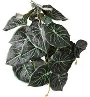 Set 4 Foglie Artificiali Syngonium per 21 Foglie 18 cm