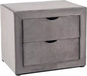 Comodino ET-002 Velvet – grigio Bluvel 14