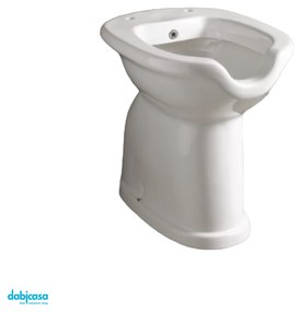 Alice Ceramica Vaso/Bidet Accessibile Con Erogatore C/Scarico a Terra Finitura Bianco Lucido