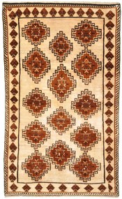 Gabbeh Tappeto 200x120 Beige (Iran) Annodato A Mano