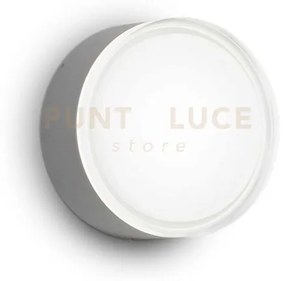 Urano plafoniera da esterno ip44 1 luce attacco gx53 antracite 16cm