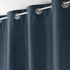 Tenda blu scuro in microsatinato 140x240 cm Shana – douceur d'intérieur