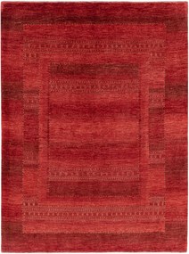 Loribaft Tappeto 180 x 230 Rosso (Iran) Annodato A Mano