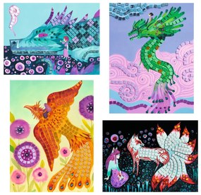 Mosaico - creature mitiche