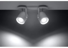 Faretto LAROSA 2 2xGU10/40W/230V bianco