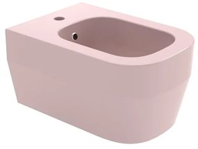 Bidet sospeso rosa lucido tutto evo OLYMPIA CERAMICA L 36 x H 42 x P 53 cm