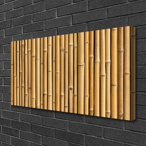 Quadro su tela Bambù Pianta Natura 100x50 cm