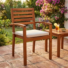 NILO - poltrona da giardino in legno