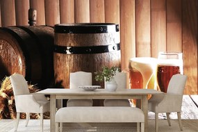 Carta da parati – Birra con barile di birra