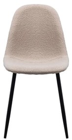 Sedie da pranzo beige in set di 2 Marije - WOOOD