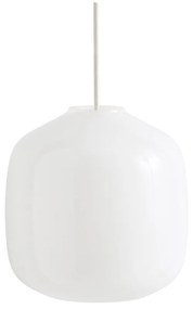 HAY - Buoy Glass 200 Lampada a Sospensione Opal/Clay White Hay