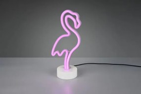 Flamingo lampada da tavolo led rosa h. 30cm  smd, 1,5w · 1x 10lm,