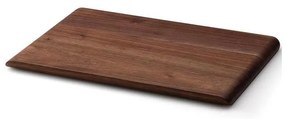 Continente C4222 - Tagliere da cucina 36x24 cm in legno di noce