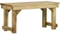 Panchina da Giardino 90 cm in Legno di Pino Impregnato cod mxl 46109