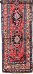 Beluch Tappeto 110 x 340 Beige (Iran) Annodato A Mano