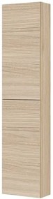 Colonna per mobile bagno Pixel 2 ante P 27 x L 30 x H 160 cm olmo rousseau