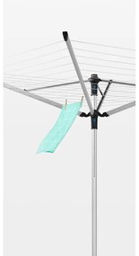 Stendino da giardino argentato 60 m Lift-o-Matic Advance – Brabantia