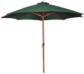 Ombrellone Verde 258 Cm /