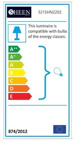 Lampada da parete nera Hemdem – Opviq lights