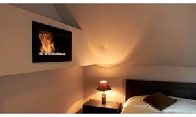 BIO camino incasso GOLF 37,4x64,8 cm 1kW nero TUV