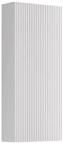 Pensile bagno Opera laccato opaco bianco, 1 anta apertura da sinistra P 17 x L 30 x H 80 cm
