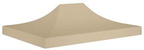 Tetto Per Tendone Per Feste 4,5x3 M Beige 270 G/m² /