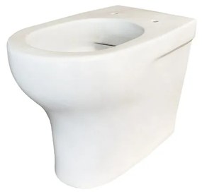 Vaso WC filomuro blue, sedile escluso P 54.5 x L 36 x H 42 cm bianco lucido