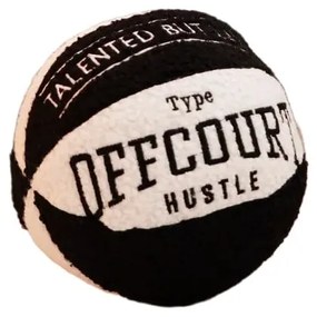 Cuscino decorativo in bouclé ø 25 cm Basketball – Mioli Decor
