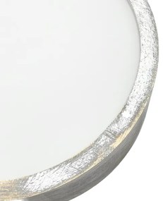 Brilagi - Plafoniera PINO 1xE27/15W/230V pino/argento diam. 27,5 cm