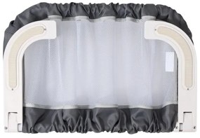 Safety 1st - Barriera per letto di sicurezza da viaggio nera