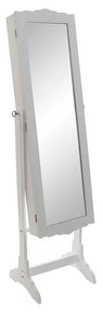 Specchio DKD Home Decor Scatola-Portagioie Velluto Tradizionale Legno MDF (41 x 36 x 156 cm)