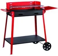 barbecue con ruote e mensola cm. 60x40x85 h vit50065